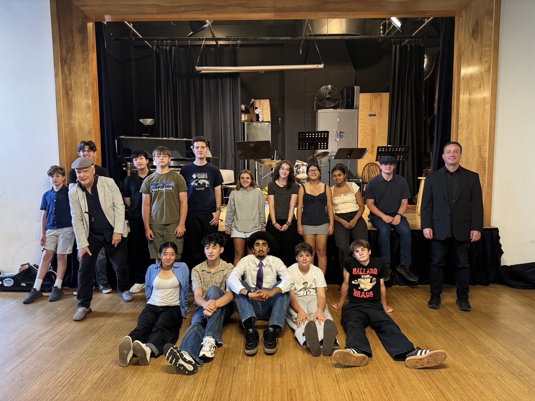 Seattle Jazz Camp students and directors